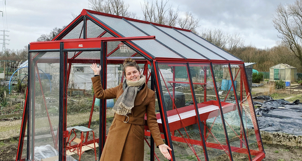 2020: my allotment and new hobby greenhouse